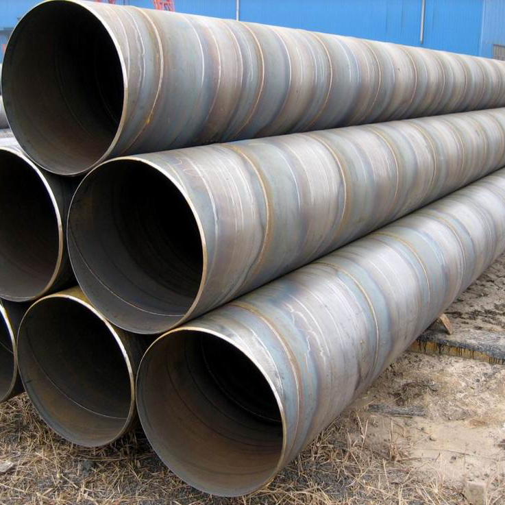 Spiral welded steel pipe
