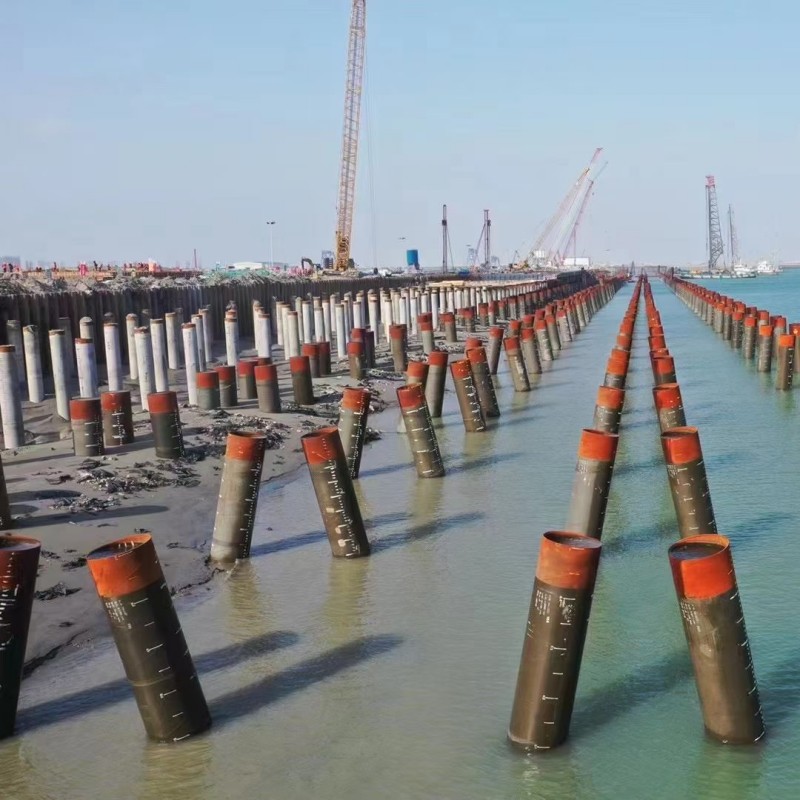 steel pipe pile sizes