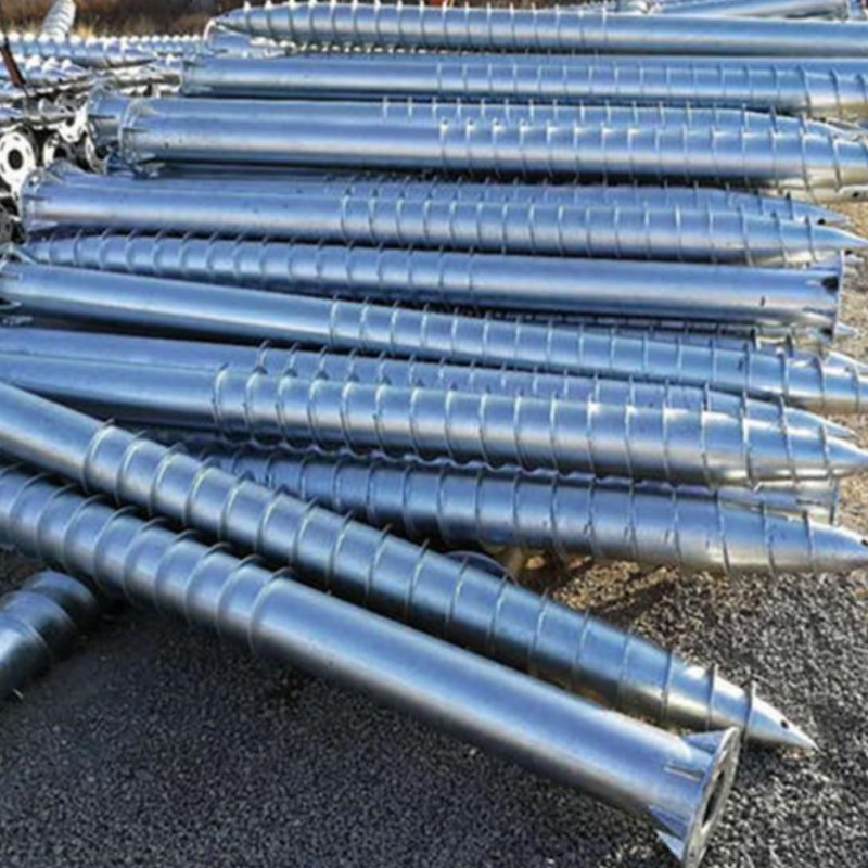 helical screw piles