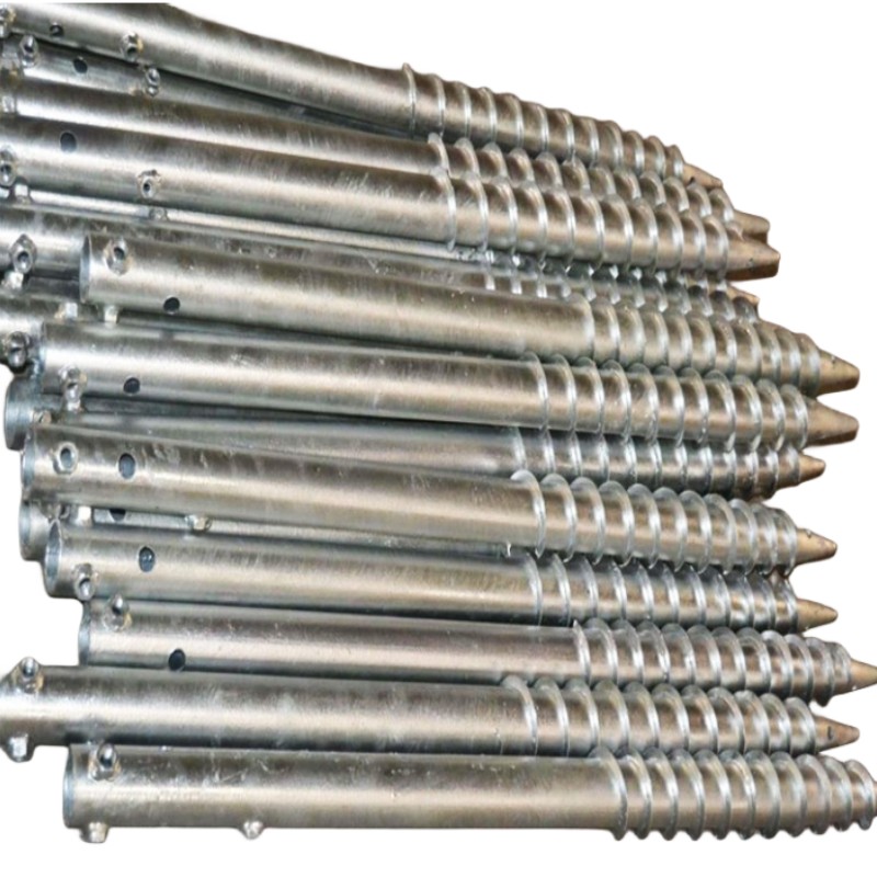 helical screw piles