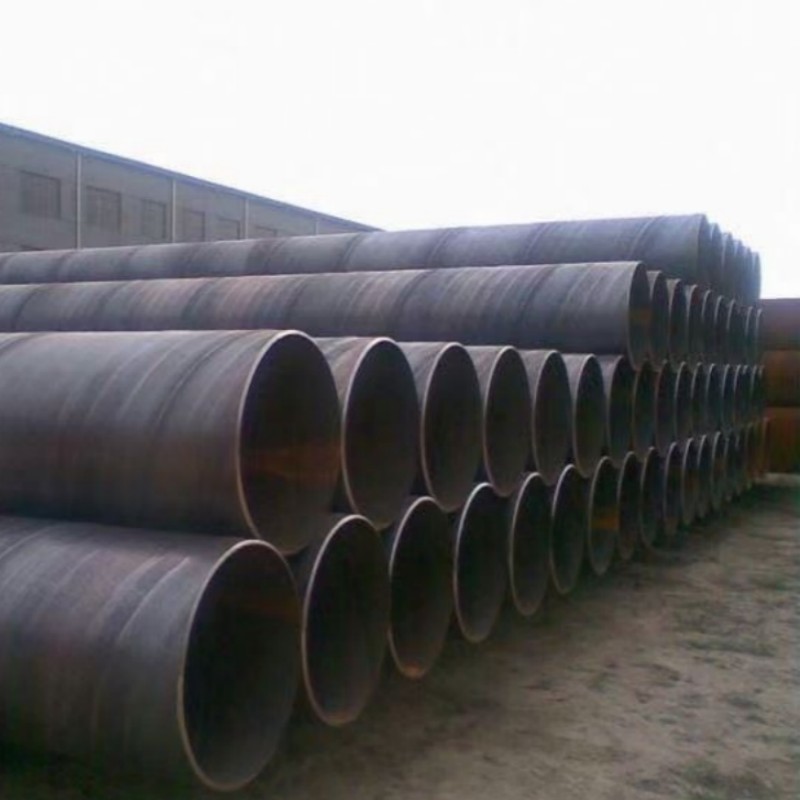 Spiral steel pipe stacking principles