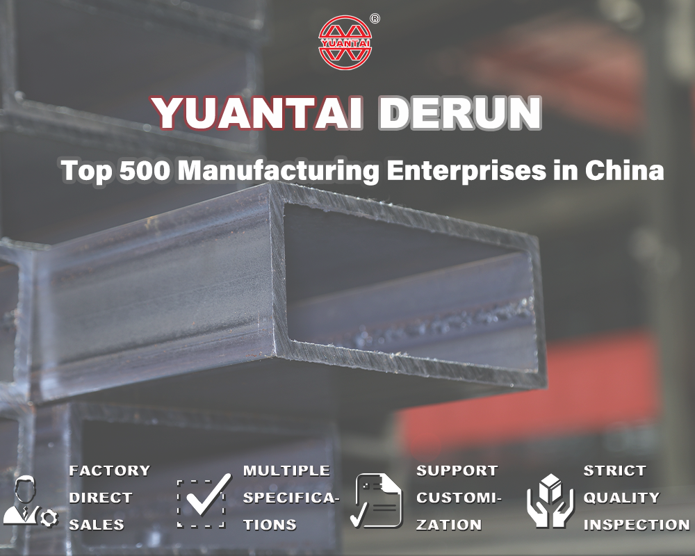 Numbers of spot packaged of YUANTAI DERUN steel pipe