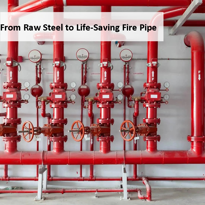 From Raw Steel to Life-Saving Fire Pipe